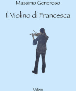 la protagonista di spalle mentre suona il violino